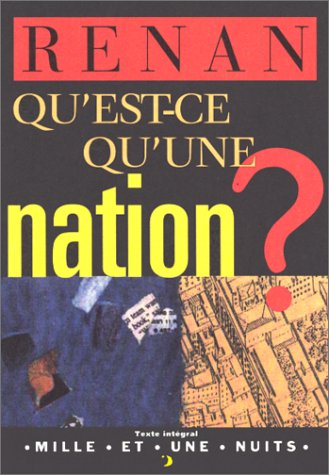 Qu'est-ce qu'une nation?