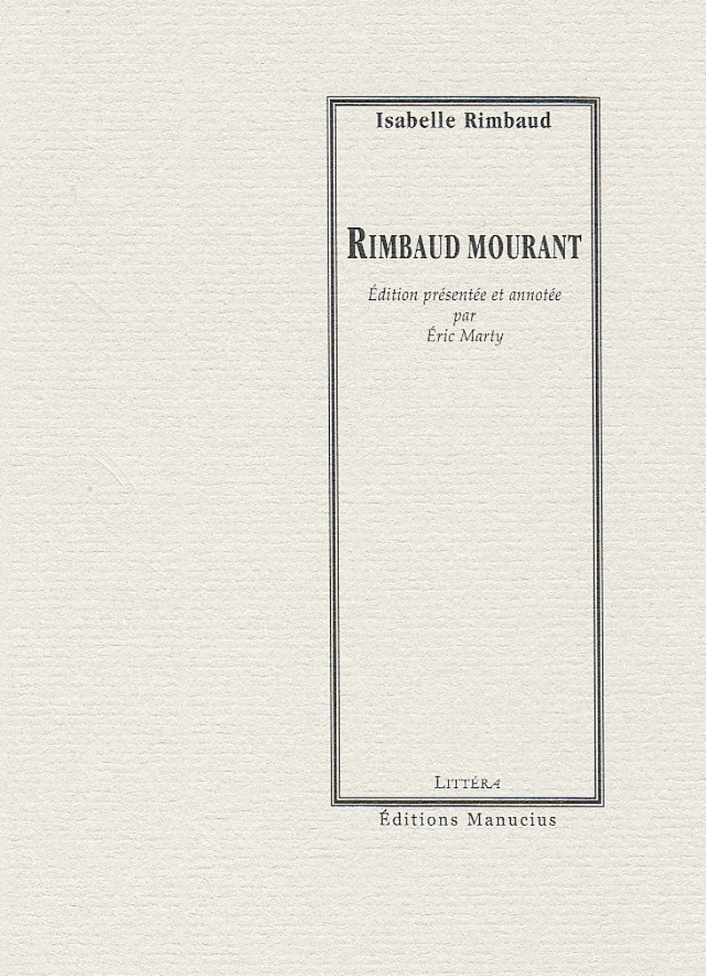 Rimbaud mourant