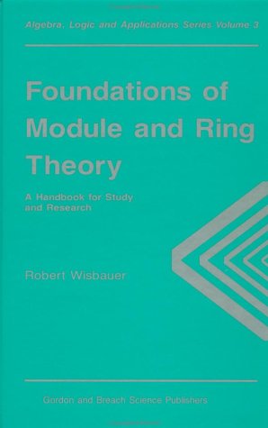 Foundations Of Module And Ring Theory