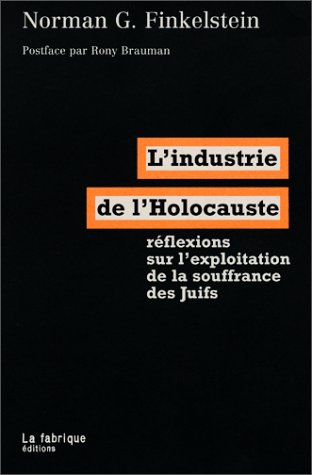 L'industrie de l'Holocauste 