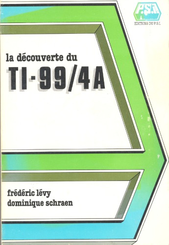 La découverte du Tİ99/4A, Texas Instruments : initiation au BASIC musique & graphiques sur l'écran