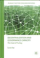 Decentralization and Governance Capacity