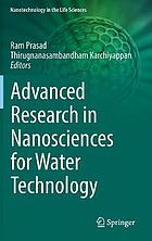 Advanced research in nanosciences for water technology