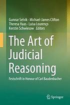 The Art of Judicial Reasoning