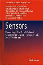 Sensors : proceedings of the fourth National Conference on Sensors, February 21-23, 2018, Catania, Italy