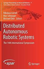 Distributed Autonomous Robotic Systems : The 14th International Symposium.