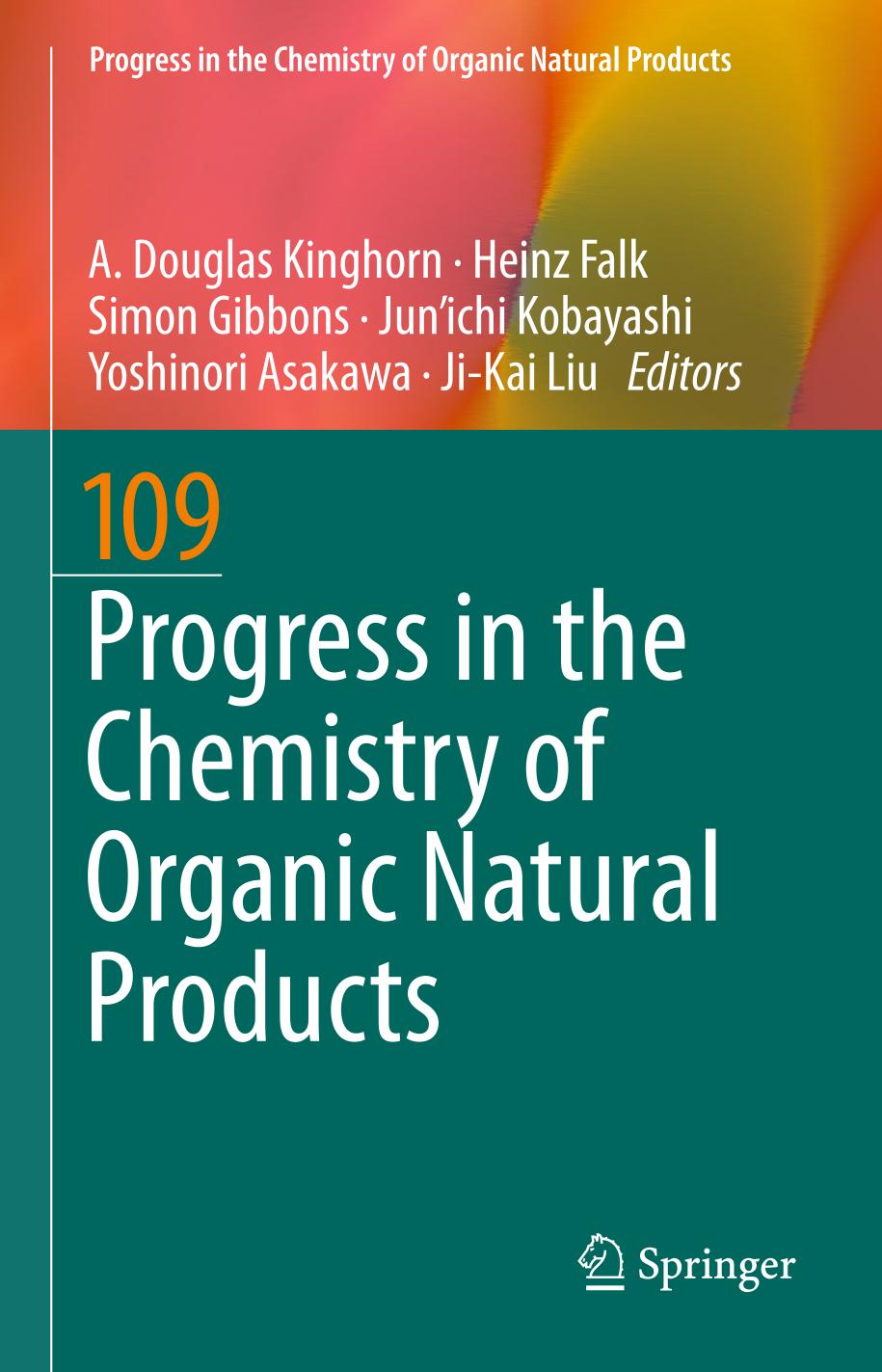 Progress in the Chemistry of Organic Natural Products 109.