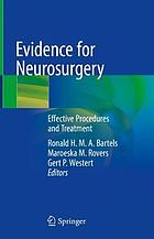 Evidence for neurosurgery