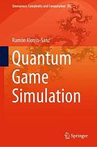 Quantum game simulation