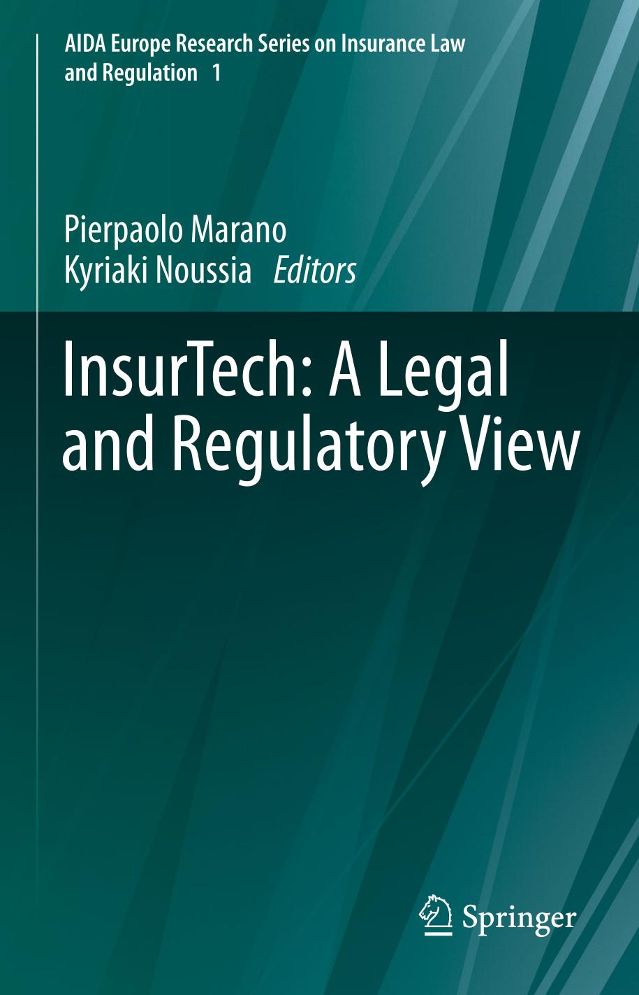 InsurTech : a legal and regulatory view