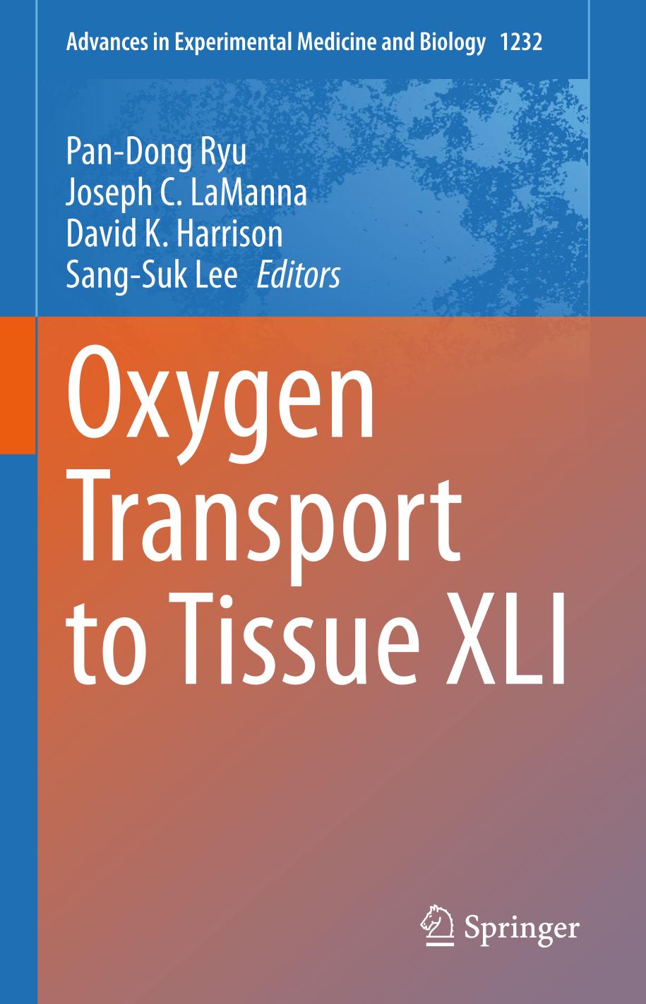 Oxygen Transport to Tissue XLI