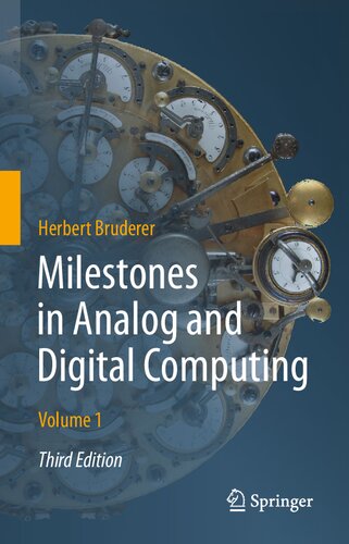 Milestones in Analog and Digital Computing