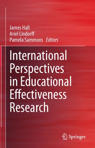 International Perspectives in Educational Effectiveness Research