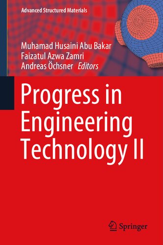 PROGRESS IN ENGINEERING TECHNOLOGY II.