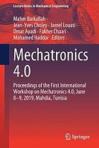 Mechatronics 4.0 : proceedings of the first International Workshop on Mechatronics 4.0, June 8-9, 2019, Mahdia, Tunisia