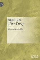 Aquinas after Frege