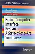 Brain-computer interface research : a state-of-the-art summary 8