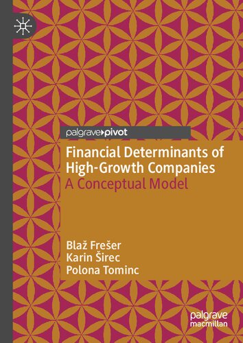 Financial determinants of high-growth companies : a conceptual model