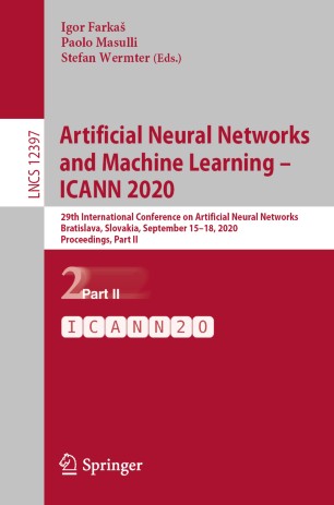 Artificial Neural Networks and Machine Learning - ICANN 2020 29th International Conference on Artificial Neural Networks, Bratislava, Slovakia, September 15-18, 2020, Proceedings, Part II