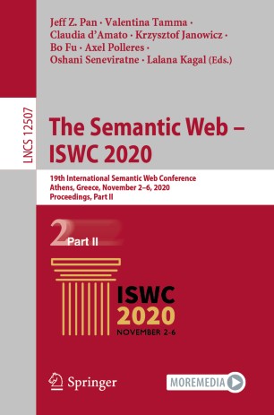 The Semantic Web - ISWC 2020 : 19th International Semantic Web Conference, Athens, Greece, November 2-6, 2020, Proceedings, Part II