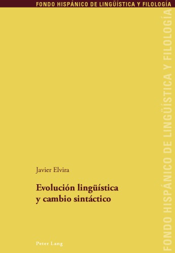 Evoluci�n Lingue�stica Y Cambio Sint�ctico