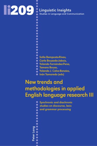New Trends and Methodologies in Applied English Language Research III