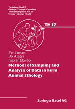 Methods of sampling and analysis of data in farm animal ethology