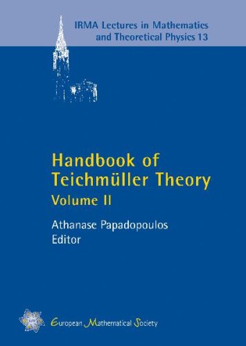 Handbook Of Teichmüller Theory (Irma Lectures In Mathematics And Theoretical Physics)