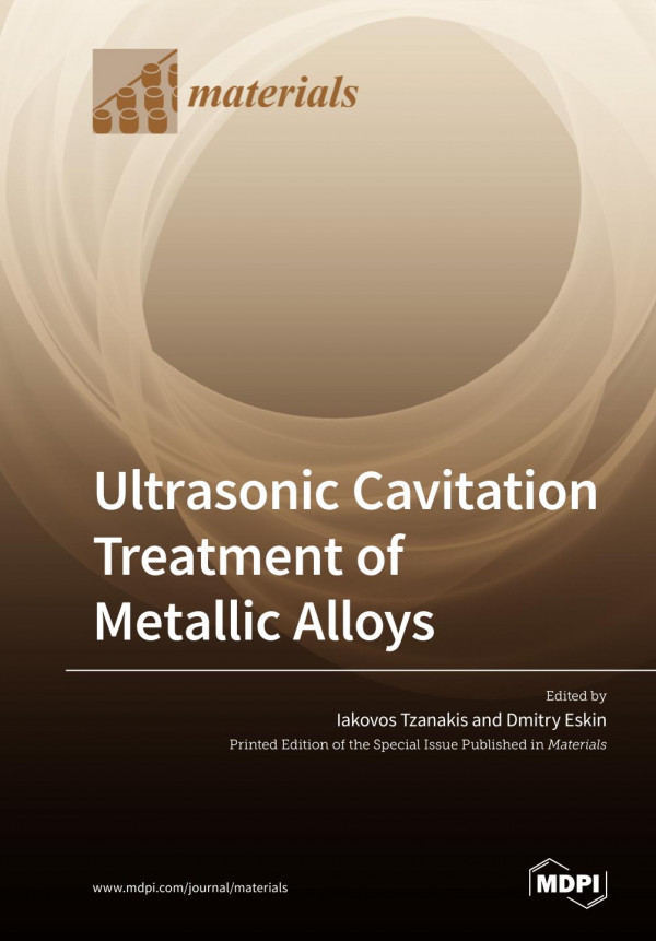 Ultrasonic cavitation treatment of metallic alloys