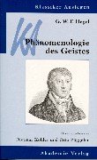 Phänomenologie des Geistes (Klassiker Auslegen)