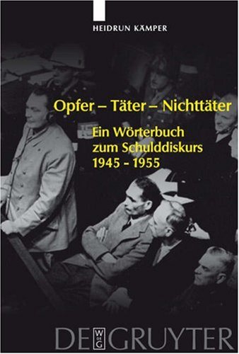 Opfer - Täter - Nichttäter