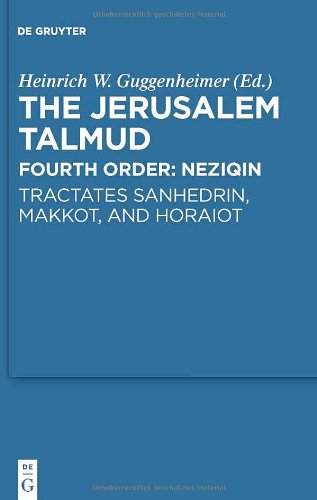 Tractates Sanhedrin, Makkot, and Horaiot (Studia Judaica)