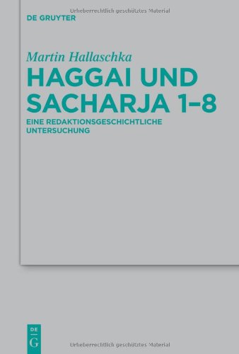 Haggai und Sacharja 1-8