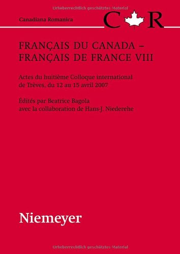 Francais Du Canada - Francais de France VIII