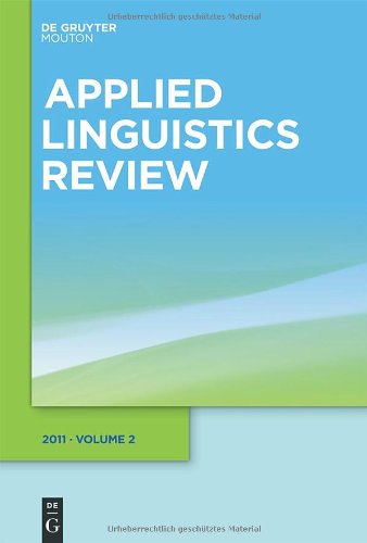 Applied Linguistics Review, Volume 2