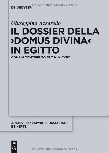 Il Dossier Della &quot;Domus Divina&quot; in Egitto