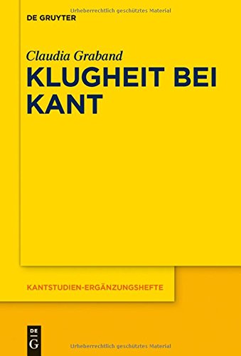 Klugheit bei Kant