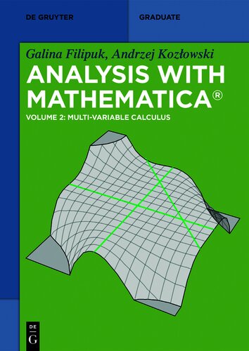 Analysis with Mathematica(r)