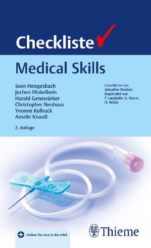 Checkliste Medical Skills (Checklisten Medizin)