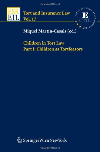 Children in Tort Law Part I