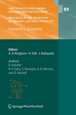 Fortschritte Der Chemie Organischer Naturstoffe / Progress in the Chemistry of Organic Natural Products