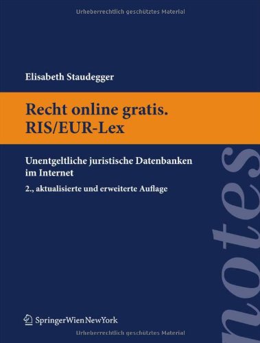 Recht Online Gratis. Ris/Eur Lex