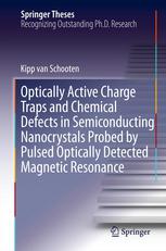 Optically active charge traps and chemical defects in semiconducting nanocrystals probed by pulsed optically detected magnetic resonance