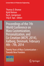 Proceedings of the 7th World Conference on Mass Customization.