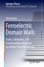 Ferroelectric Domain Walls : Statics, Dynamics, and Functionalities Revealed by Atomic Force Microscopy