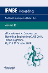 VI Latin American Congress on Biomedical Engineering CLAIB 2014, Paraná, Argentina 29, 30 & 31 October 2014