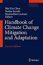 Handbook of Climate Change Mitigation and Adaptation