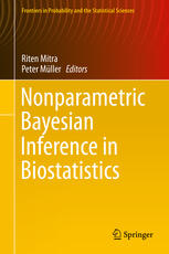 Nonparametric Bayesian inference in biostatistics