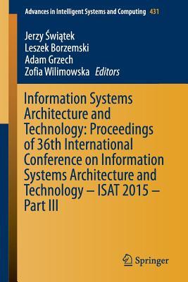 Information Systems Architecture and Technology