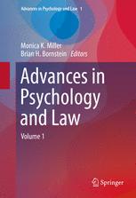 Advances in Psychology and Law Volume 1